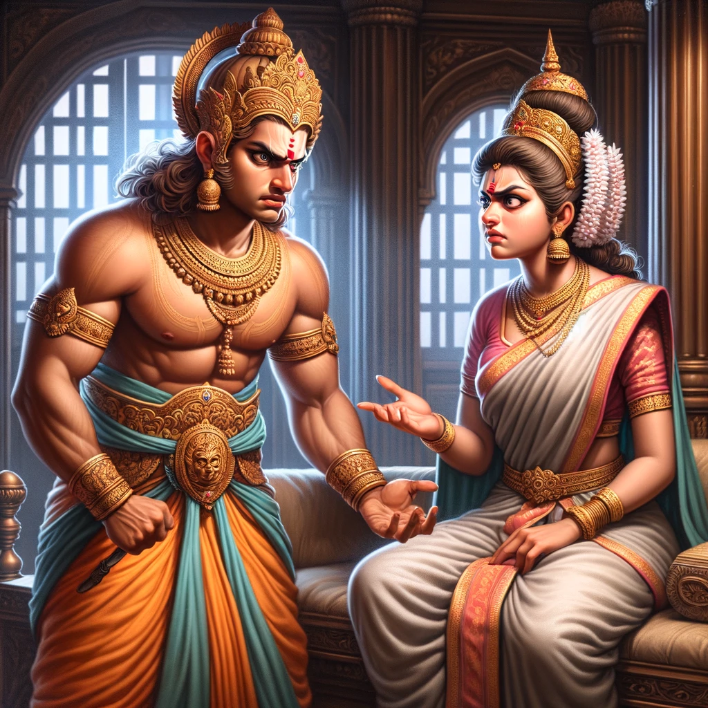 Bharata Rebukes Kaikeyi